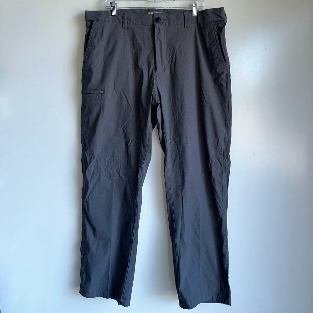 UB TECH Classic Fit Men's Pants Size 40x30 Gray Nylon